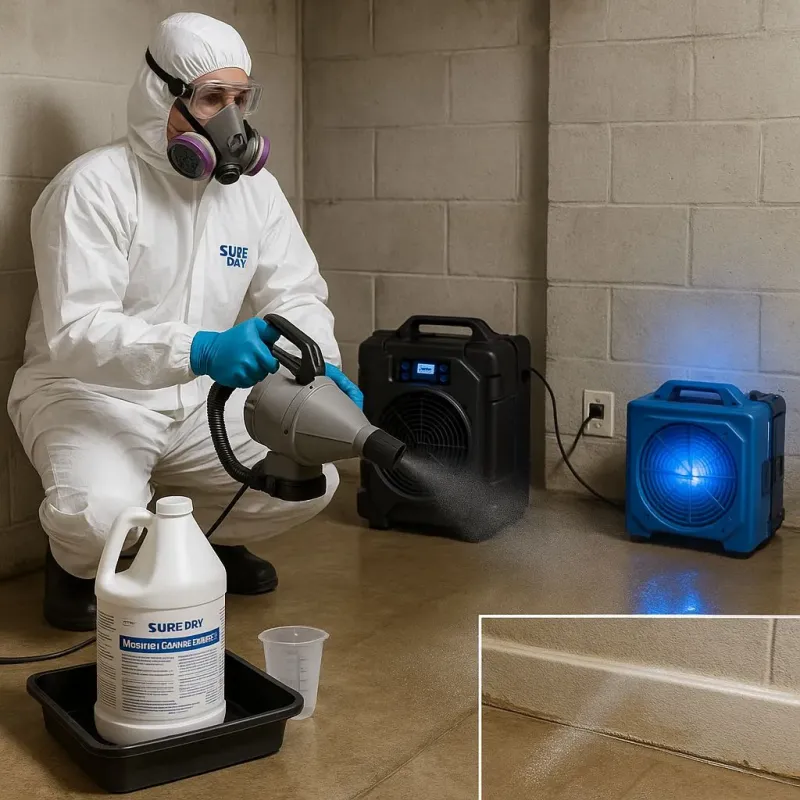 Sanitization and Odor Removal process in Thomasville, AL
