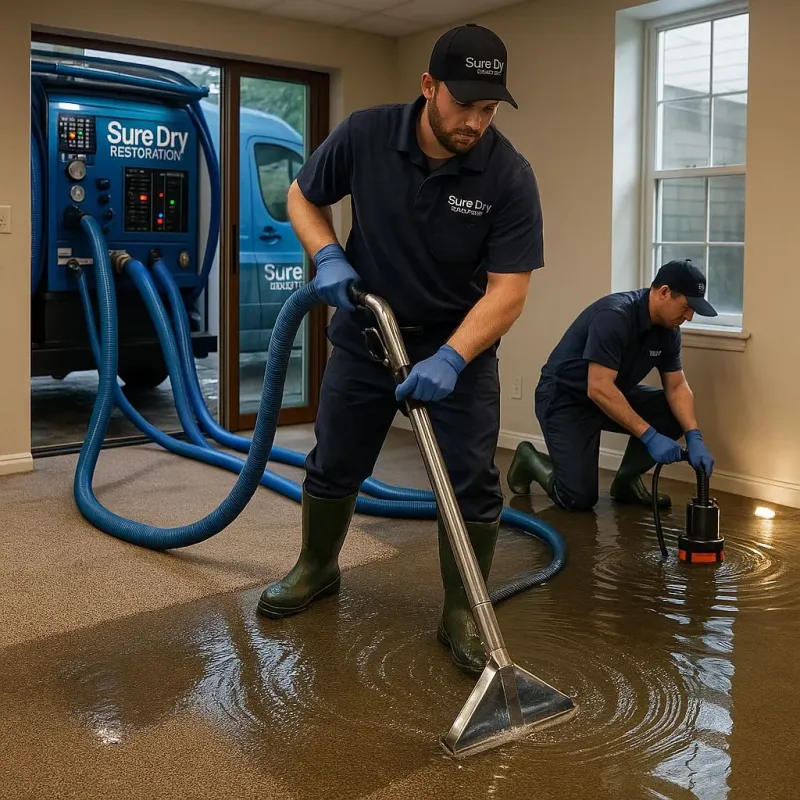 Water Extraction and Removal process in Thomasville, AL